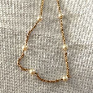 Majorica 6mm pearls 18” necklace